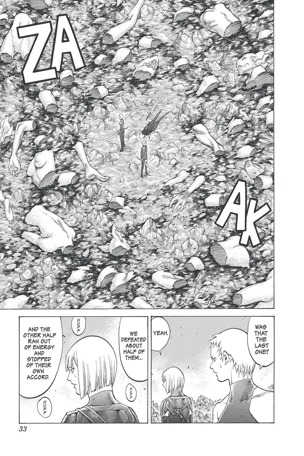 Read Claymore (en) Manga Online