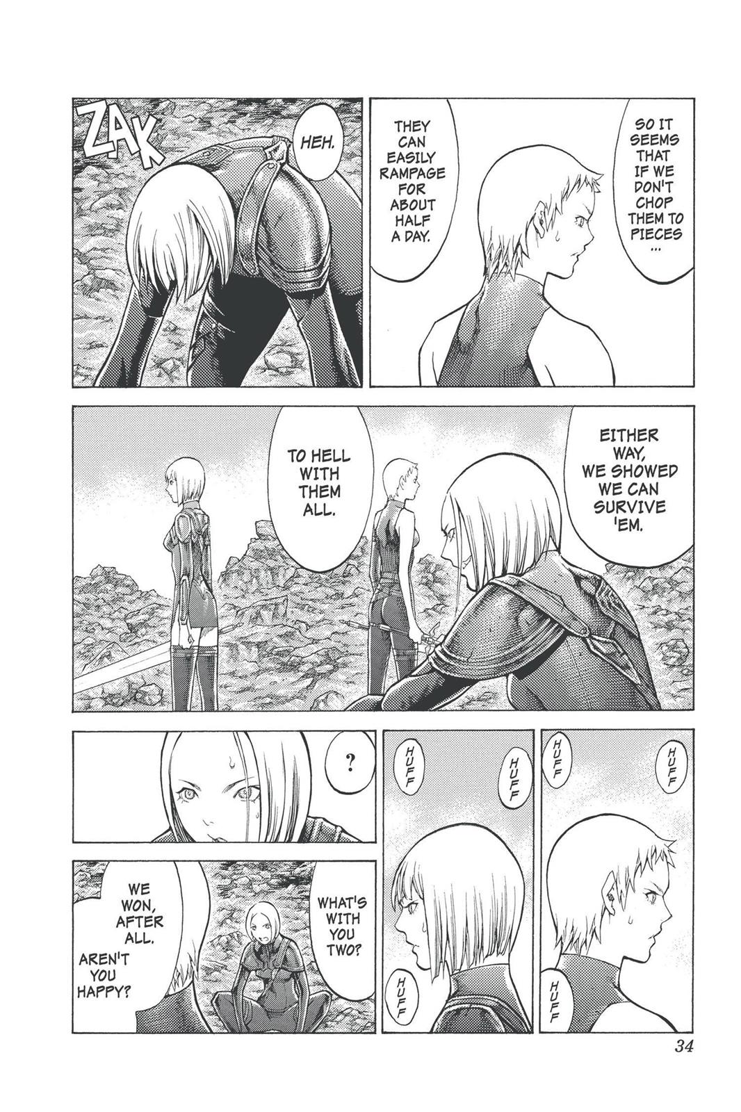 Read Claymore (en) Manga Online