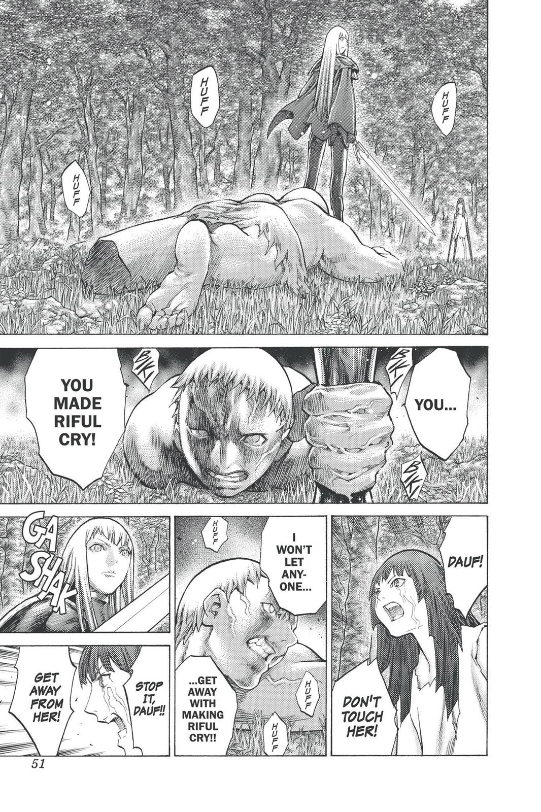Read Claymore (en) Manga Online