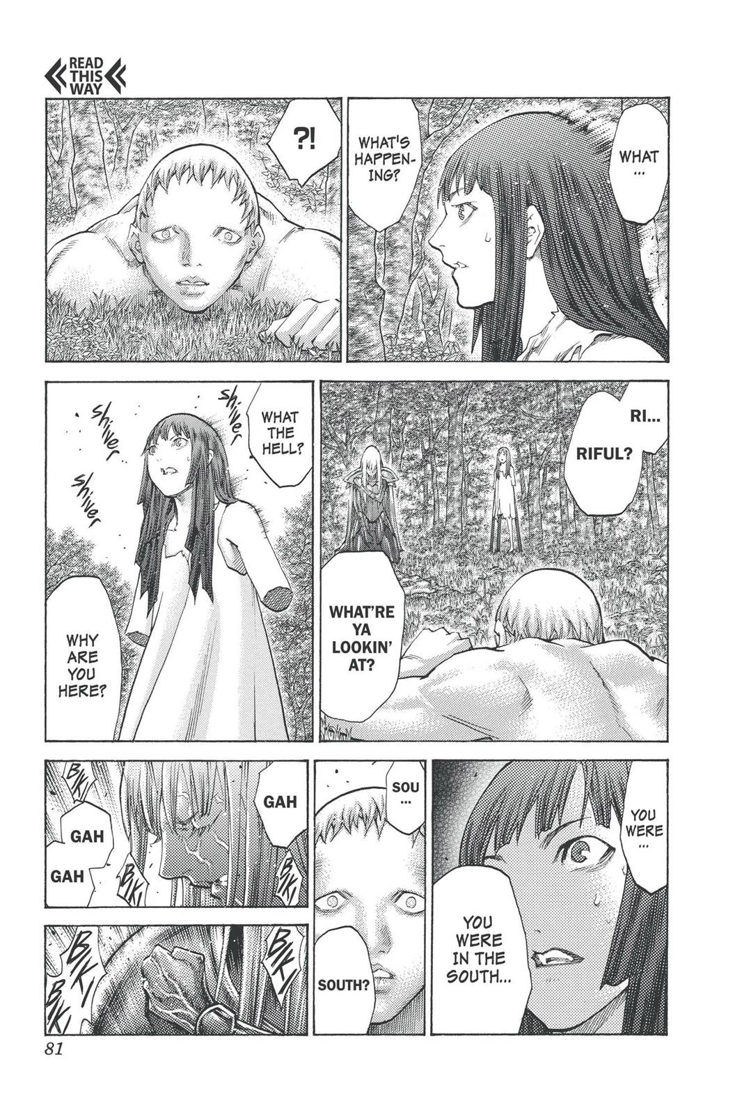 Read Claymore (en) Manga Online