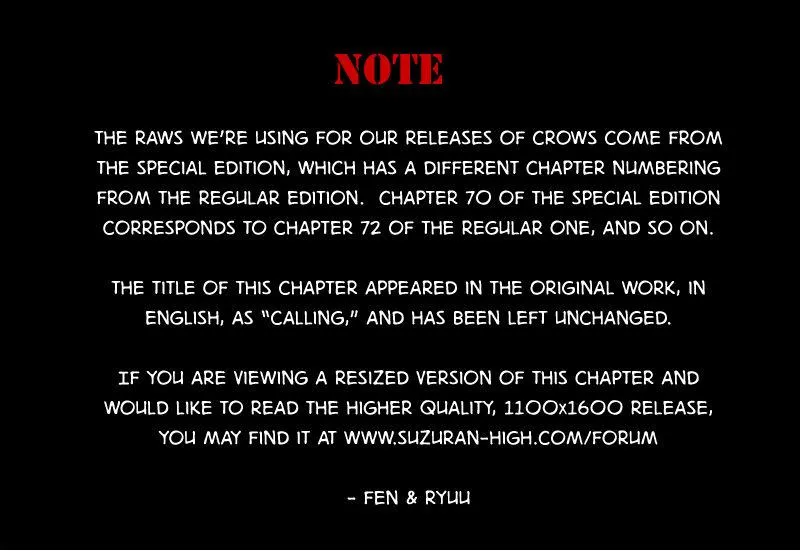 Read Crows (en) Manga Online