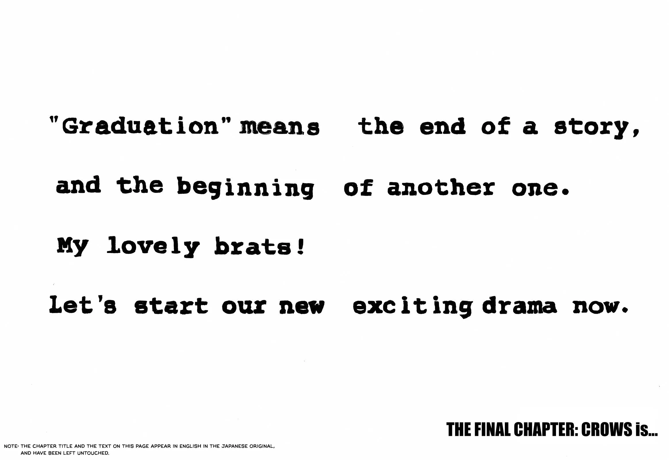 Read Crows (en) Manga Online