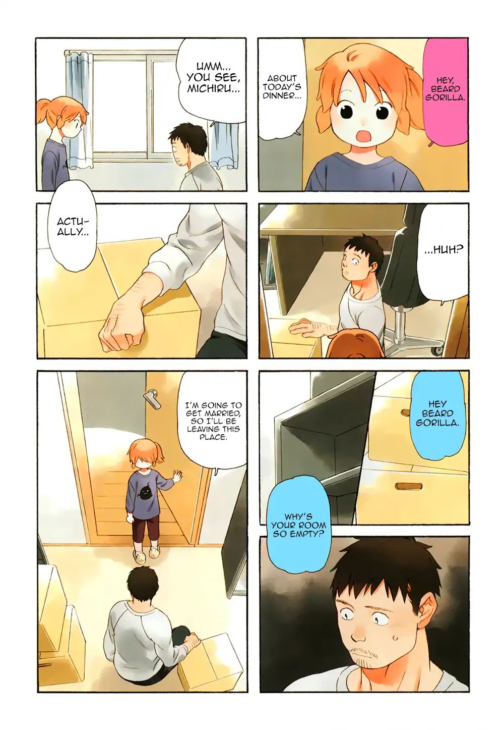 Read Dad, the Beard Gorilla and I (en) Manga Online