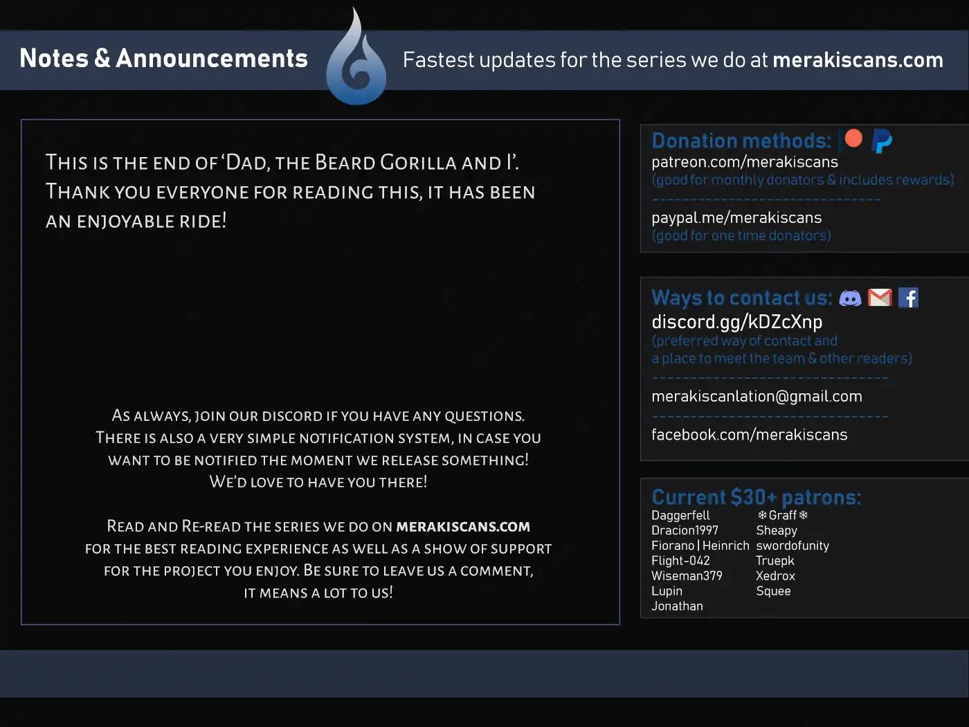 Read Dad, the Beard Gorilla and I (en) Manga Online