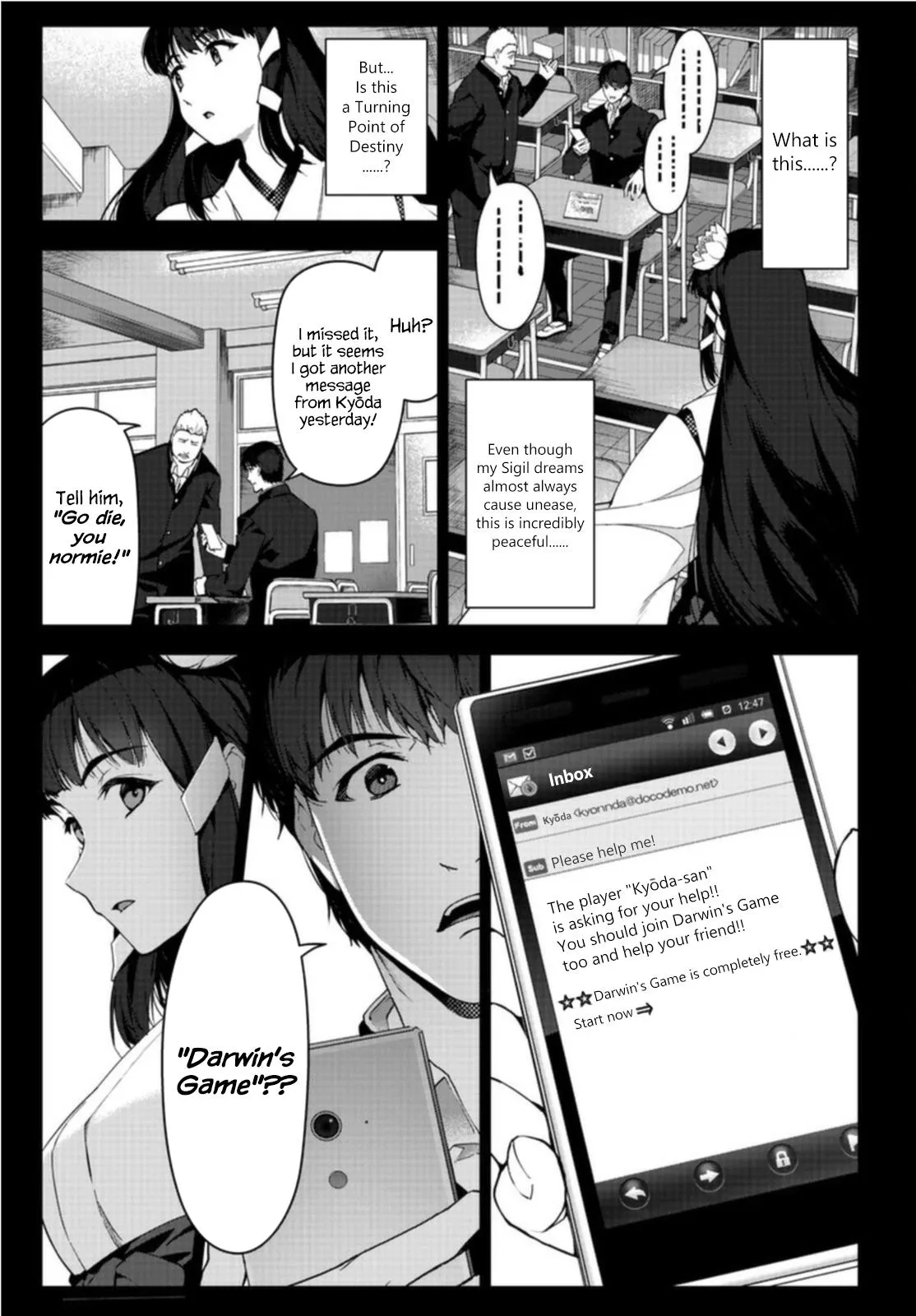 Read Darwin's Game (en) Manga Online