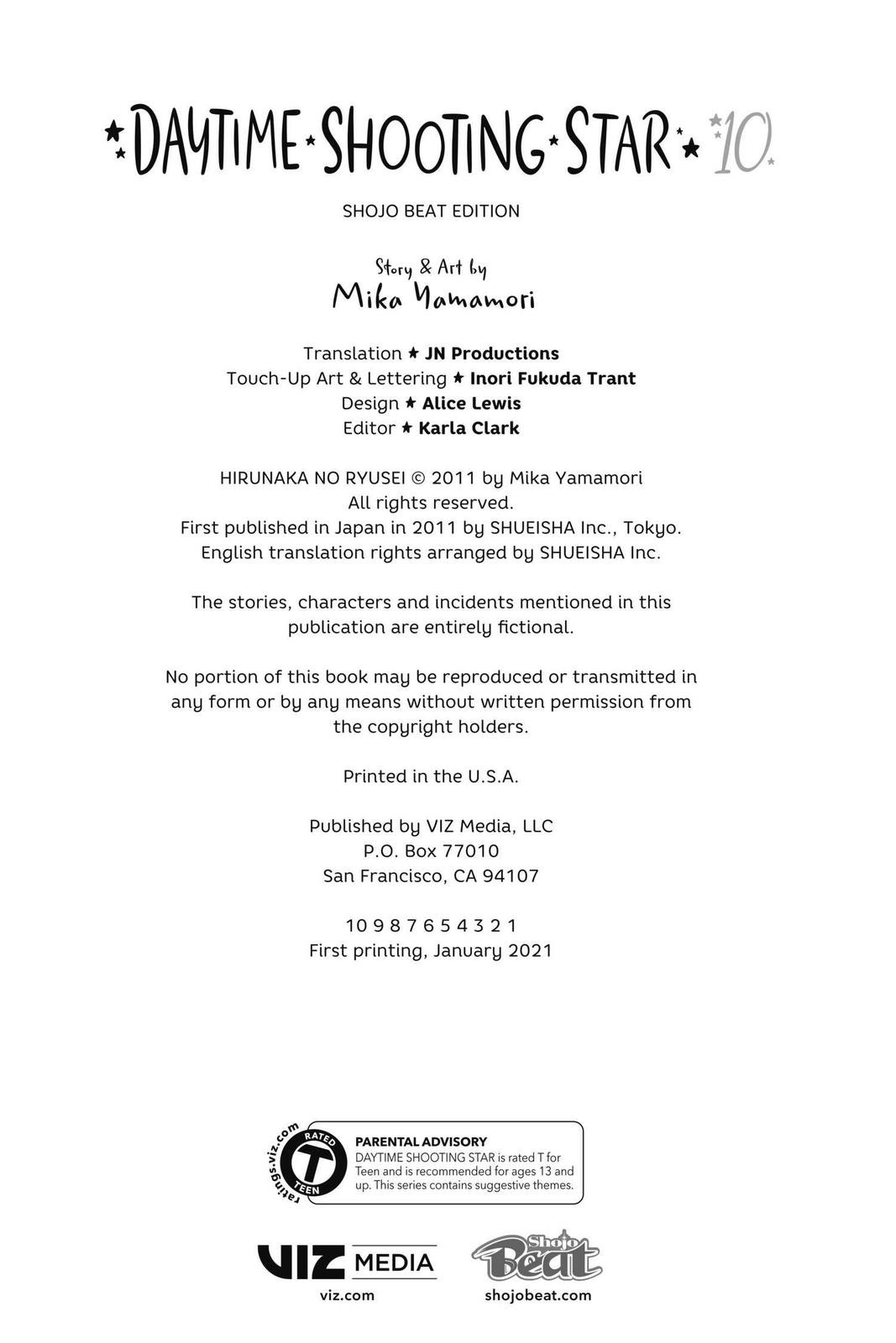 Read Daytime Shooting Star (en) Manga Online