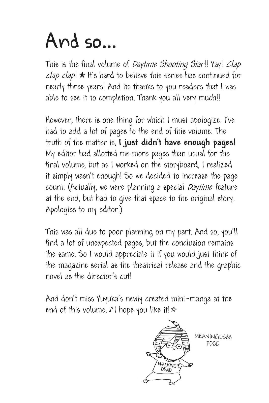 Read Daytime Shooting Star (en) Manga Online