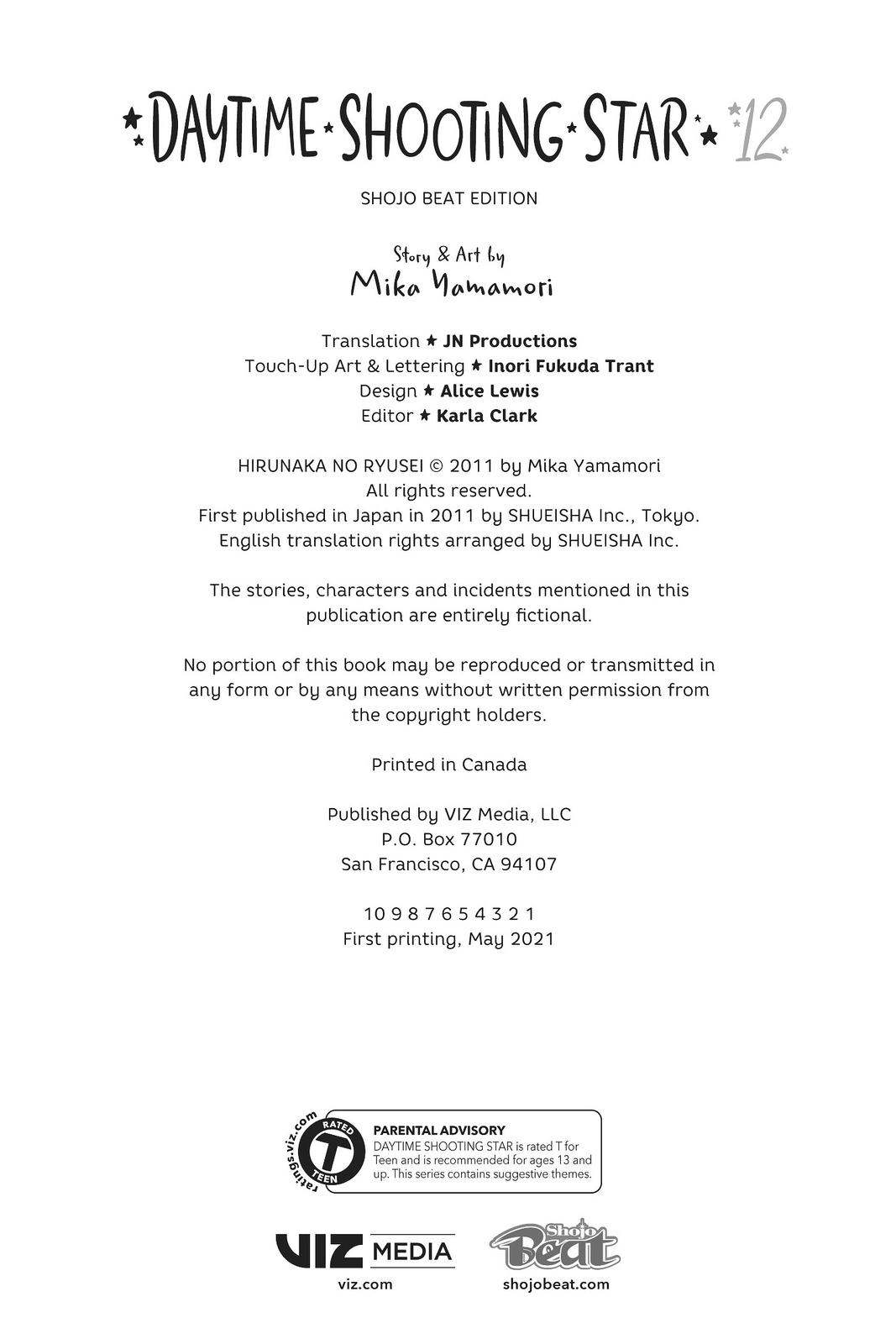 Read Daytime Shooting Star (en) Manga Online