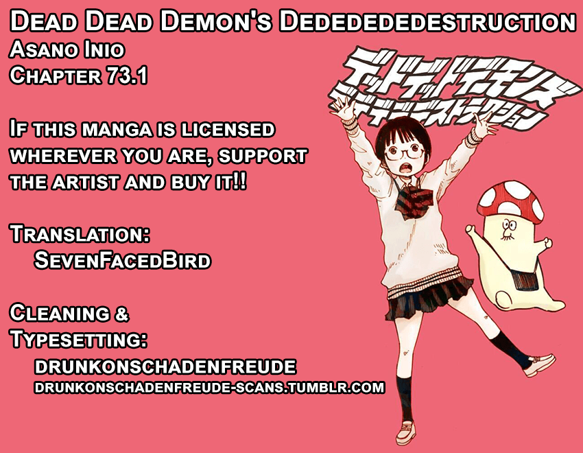 Read Dead Dead Demons Dededede Destruction (en) Manga Online