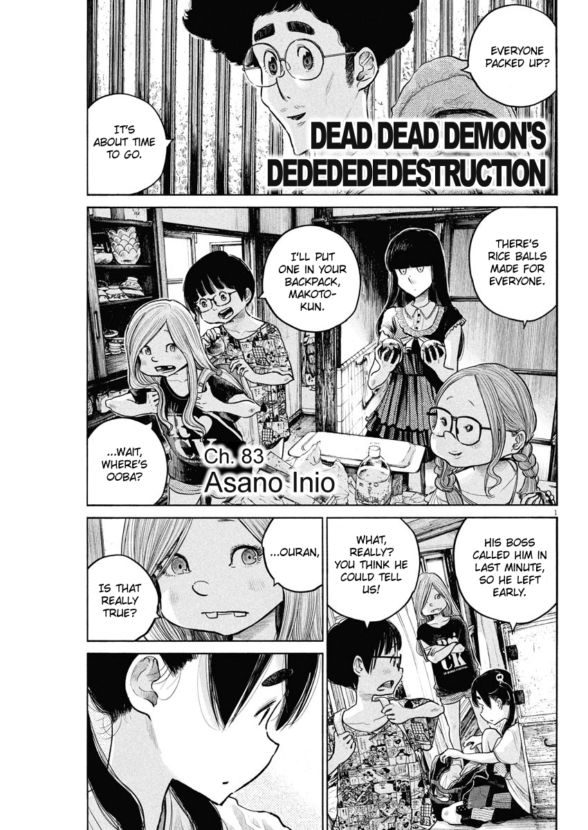 Read Dead Dead Demons Dededede Destruction (en) Manga Online