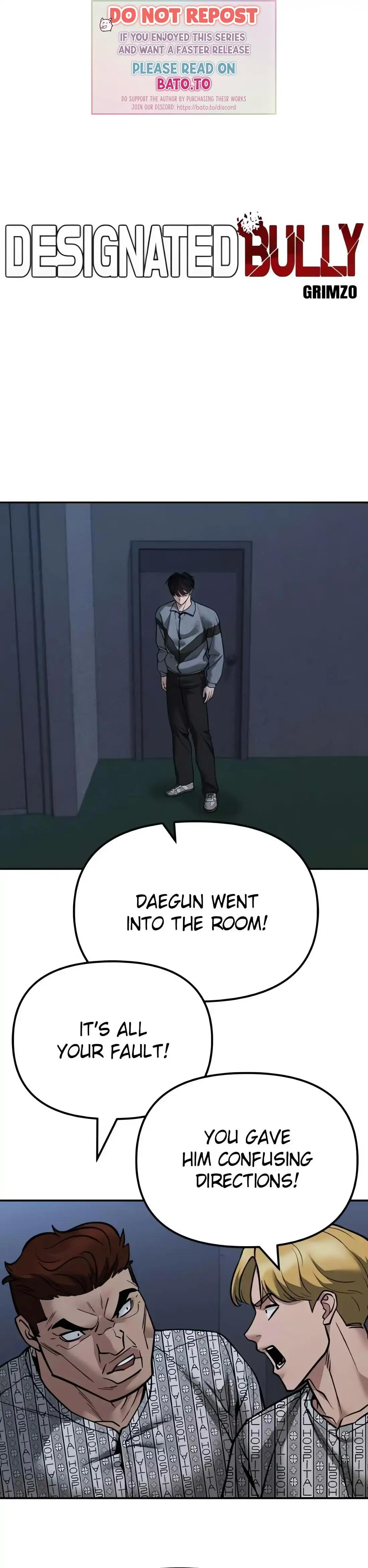 Read Designated Bully (en) Manga Online