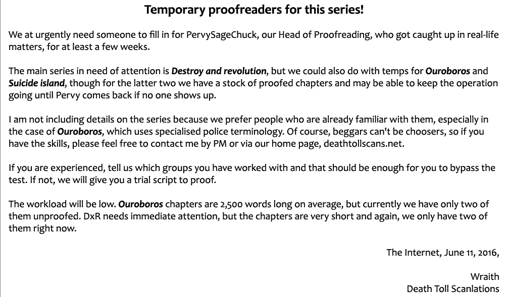 Read Destroy and Revolution (en) Manga Online