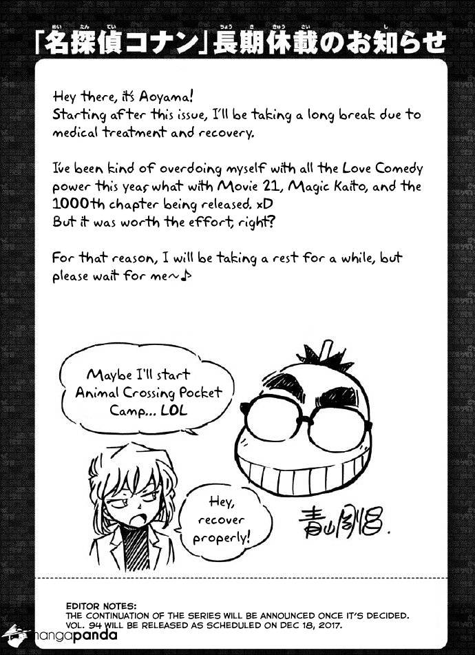 Read Detective Conan (en) Manga Online