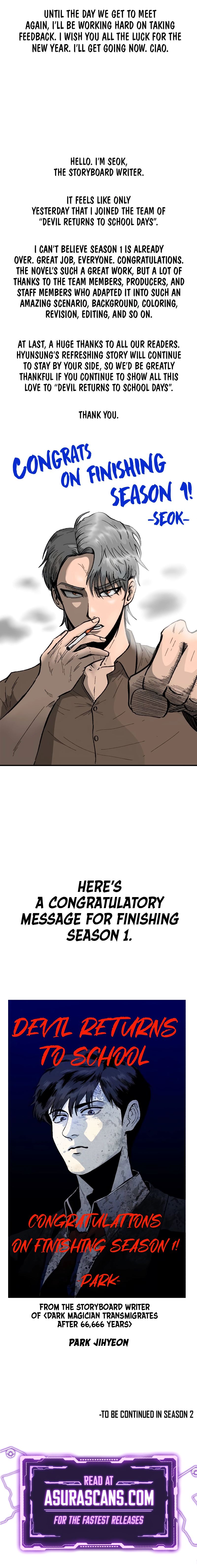 Read Devil Returns to School Days (en) Manga Online