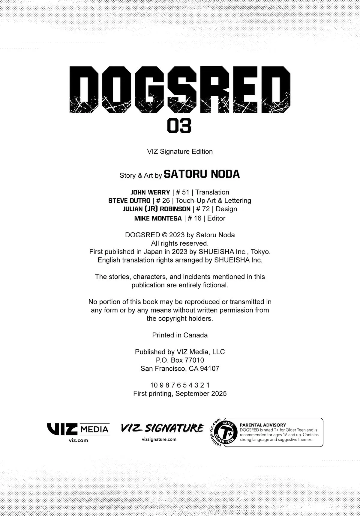 Read Dogsred (en) Manga Online