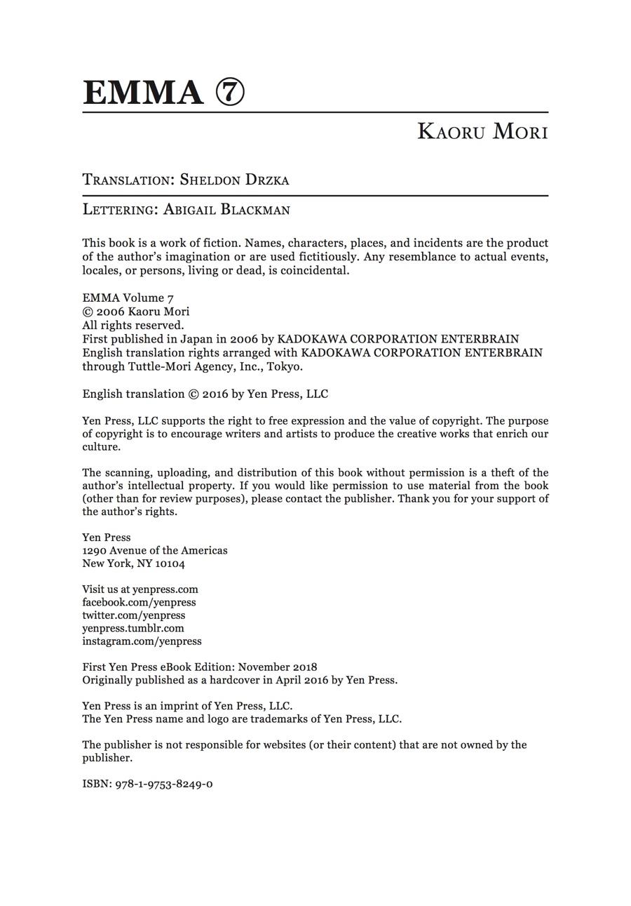 Read Emma (en) Manga Online