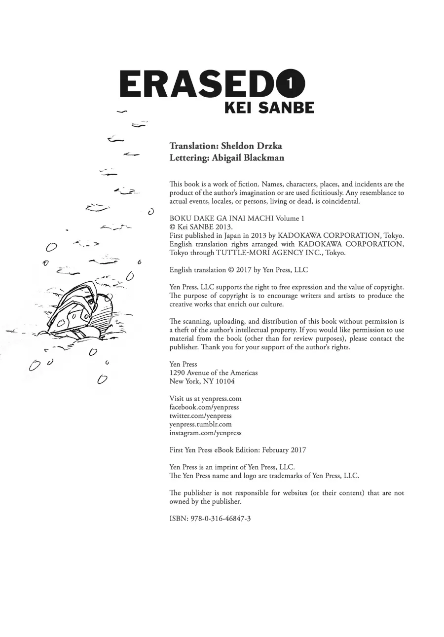 Read Erased (en) Manga Online