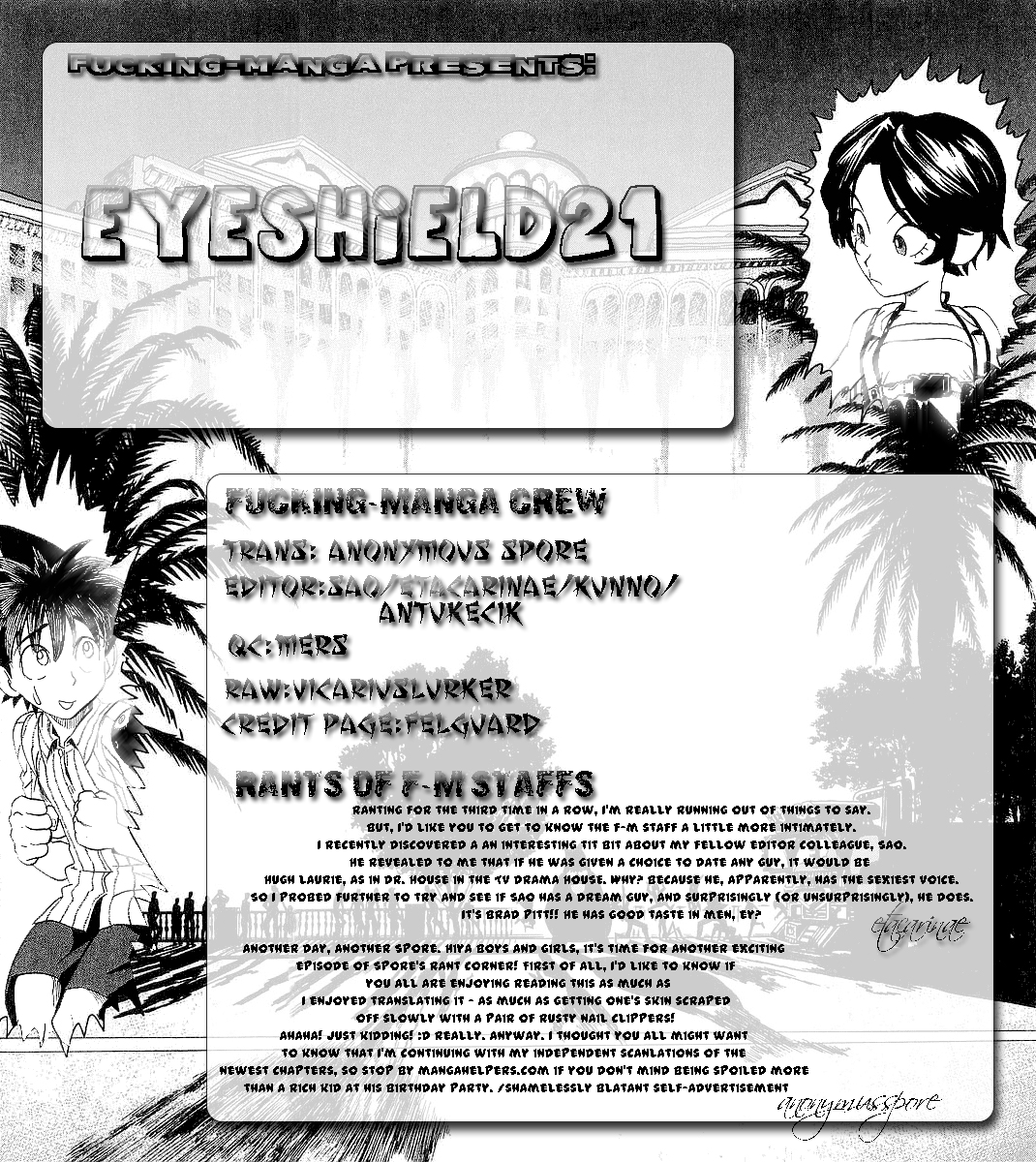 Read Eyeshield 21 (en) Manga Online