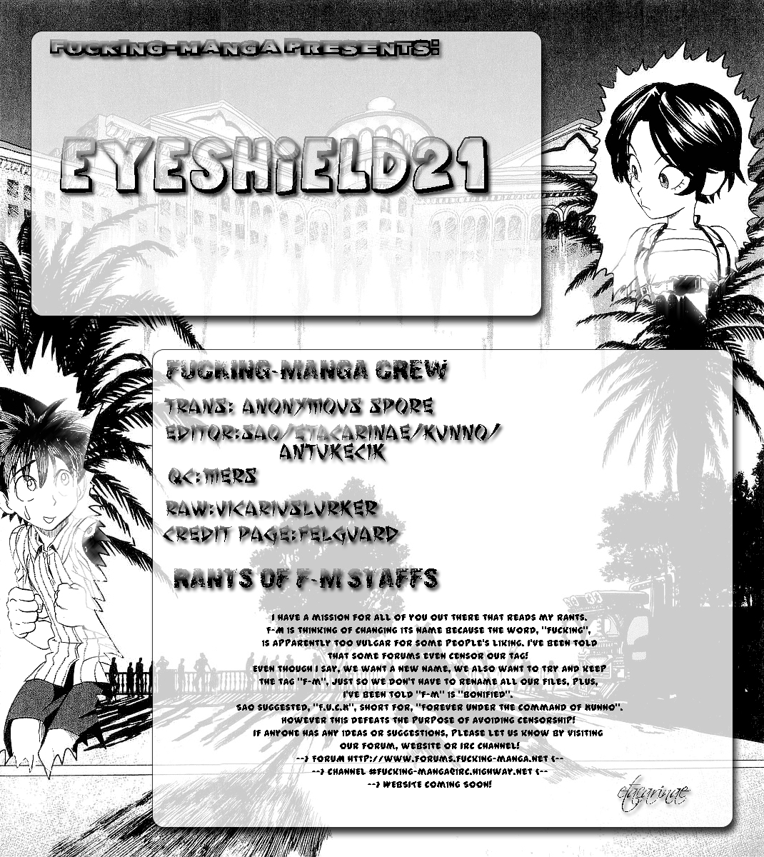 Read Eyeshield 21 (en) Manga Online