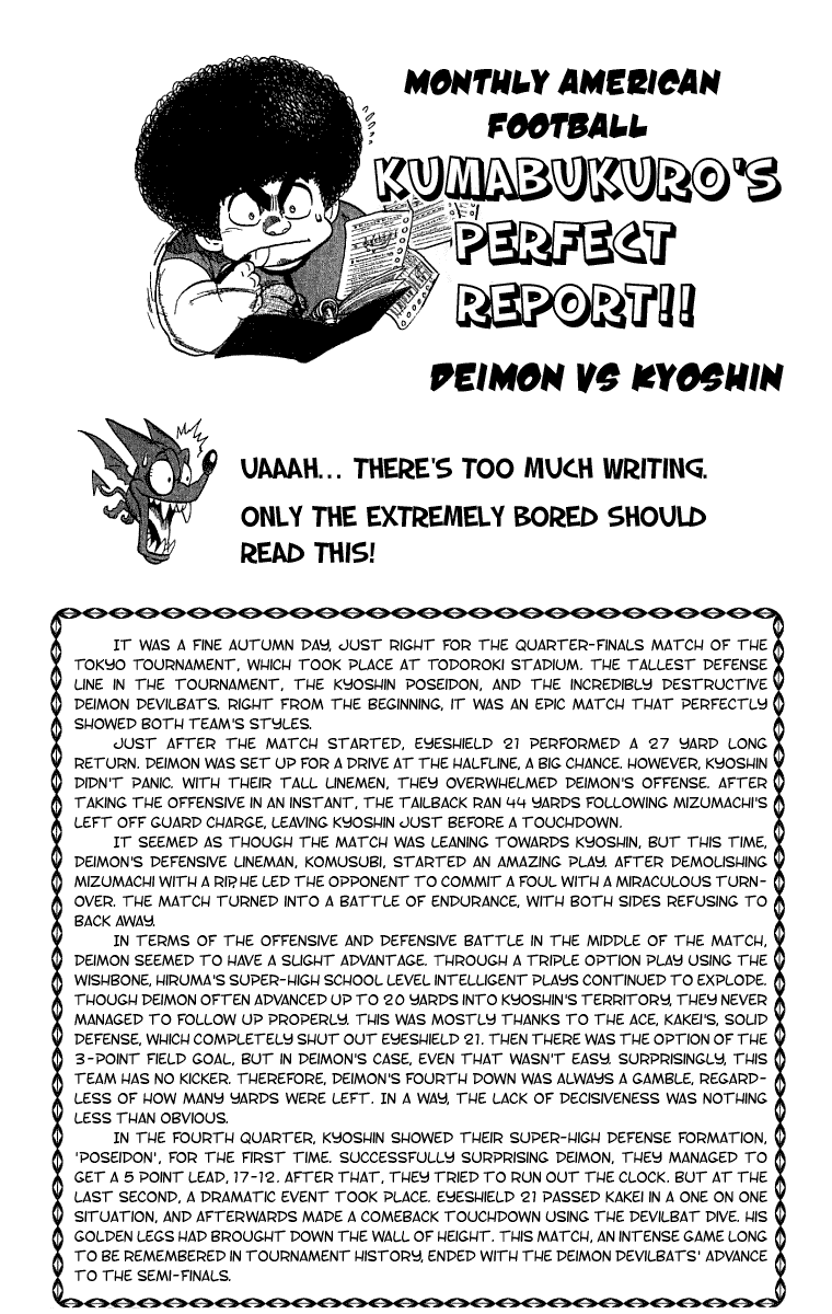 Read Eyeshield 21 (en) Manga Online