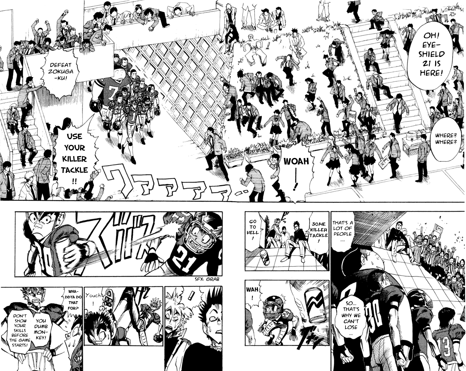 Read Eyeshield 21 (en) Manga Online