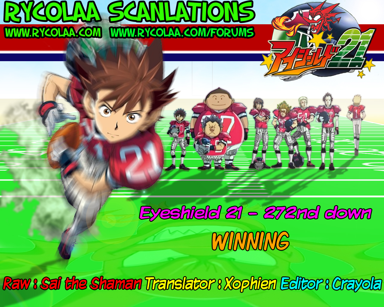Read Eyeshield 21 (en) Manga Online