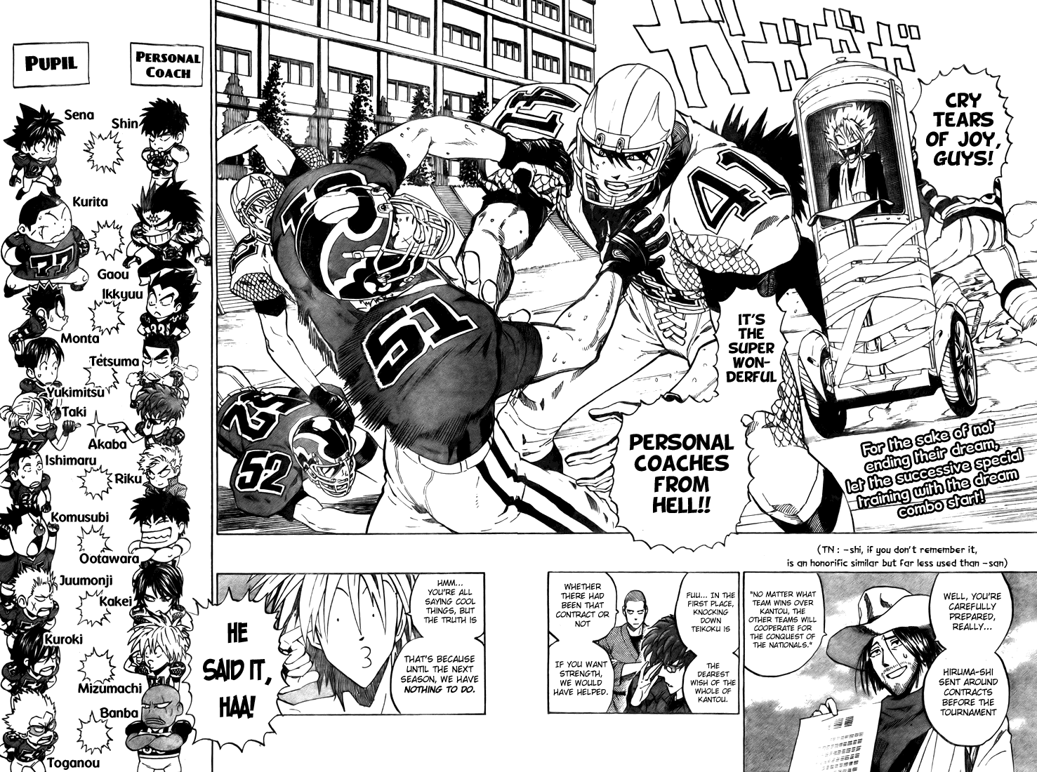 Read Eyeshield 21 (en) Manga Online