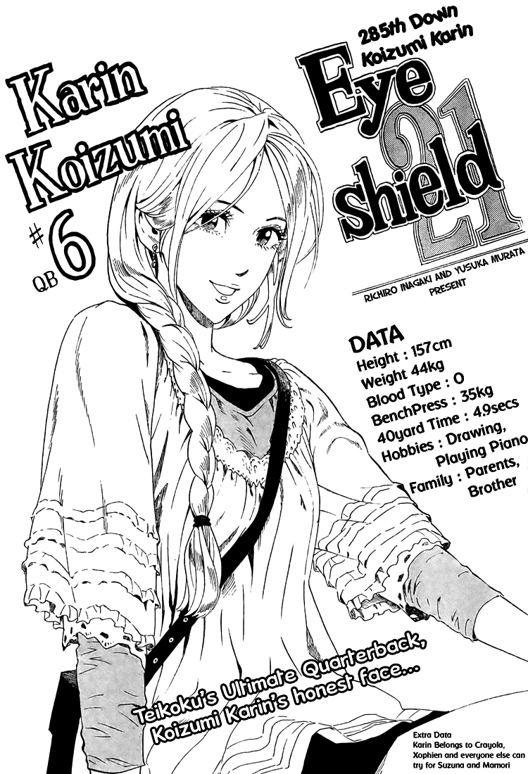 Read Eyeshield 21 (en) Manga Online
