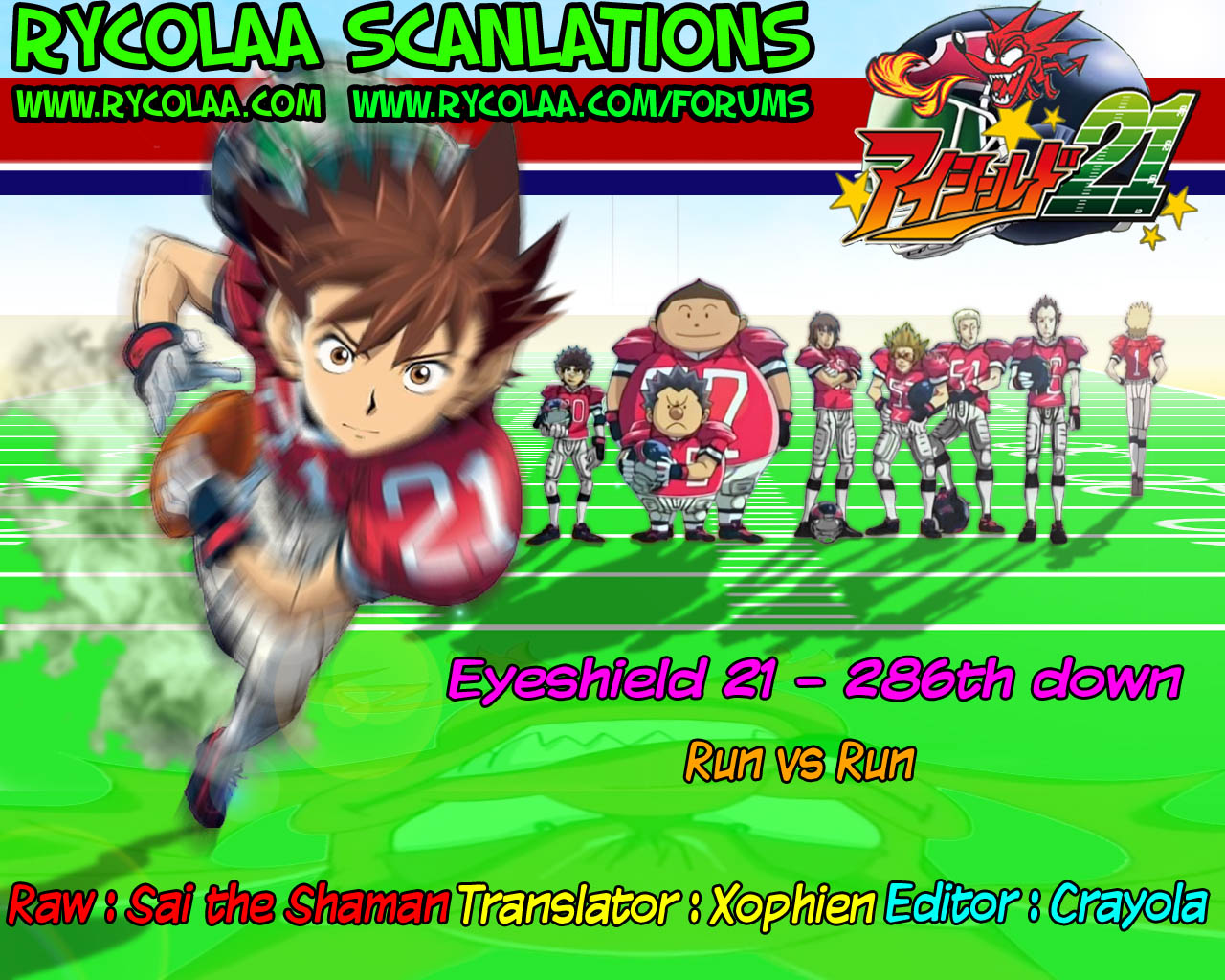 Read Eyeshield 21 (en) Manga Online