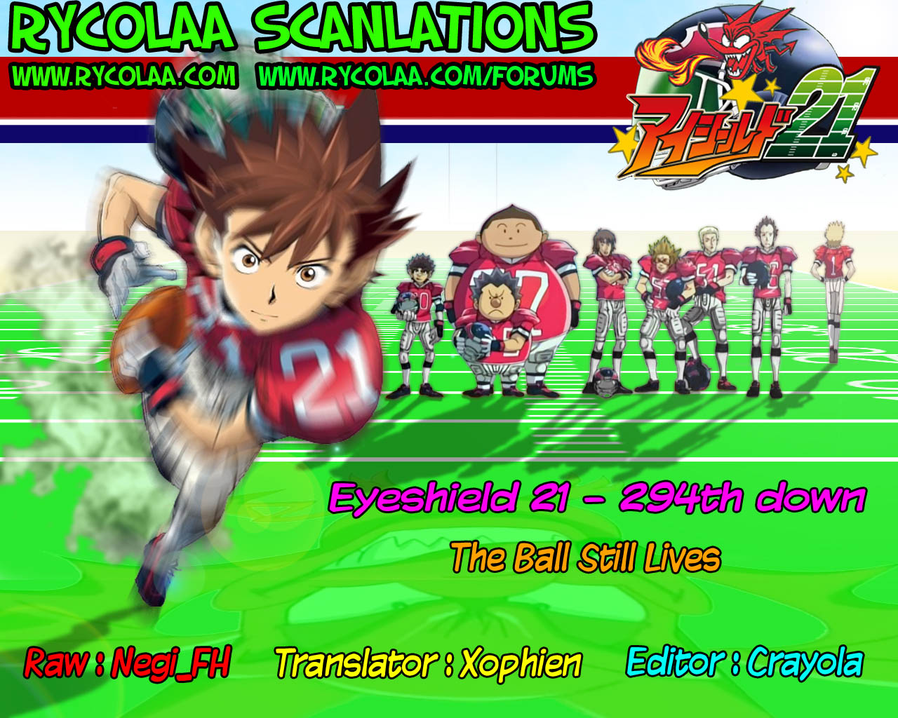 Read Eyeshield 21 (en) Manga Online