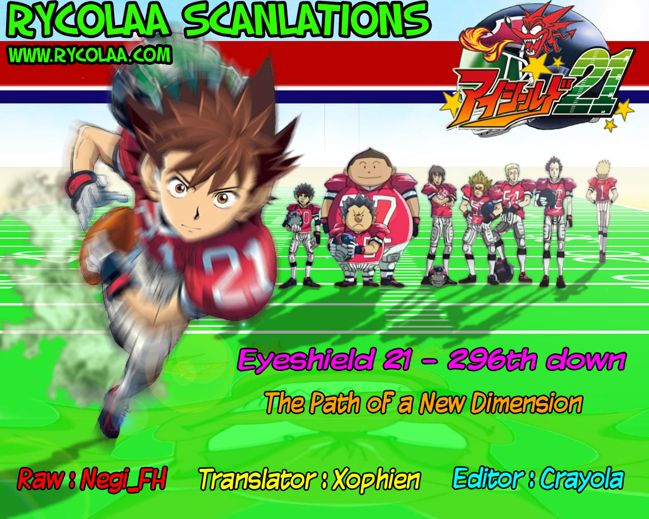 Read Eyeshield 21 (en) Manga Online