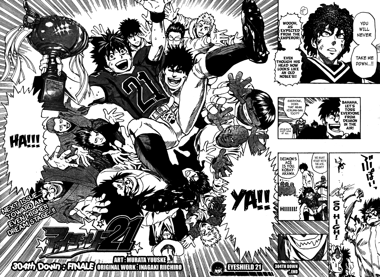 Read Eyeshield 21 (en) Manga Online