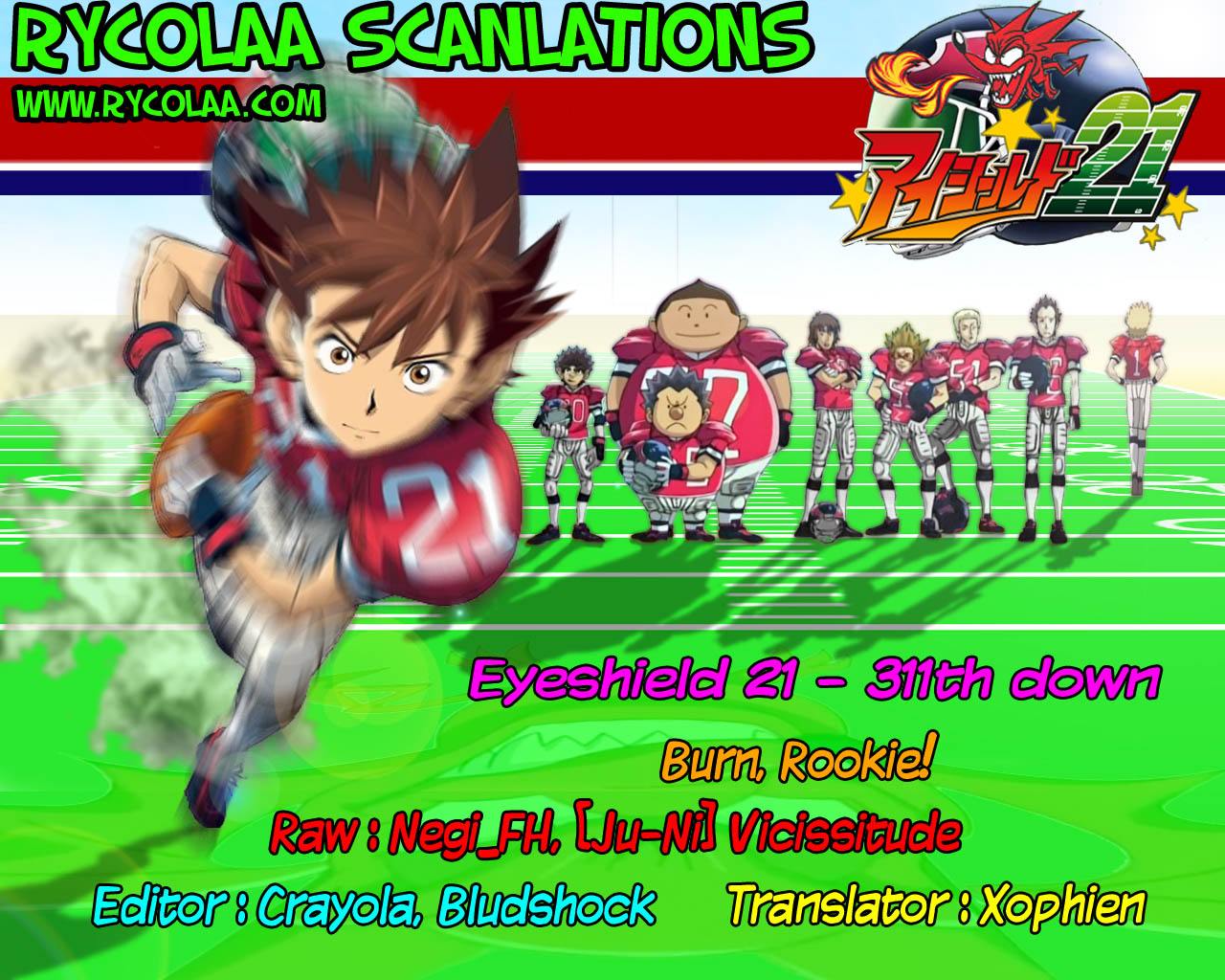 Read Eyeshield 21 (en) Manga Online