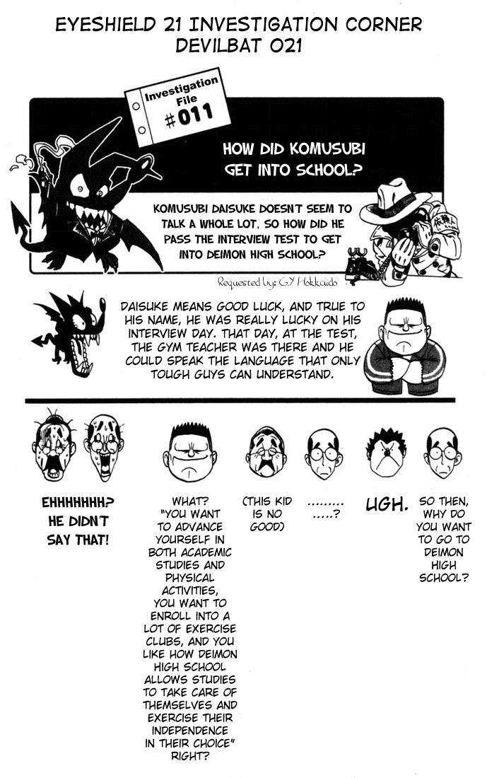 Read Eyeshield 21 (en) Manga Online