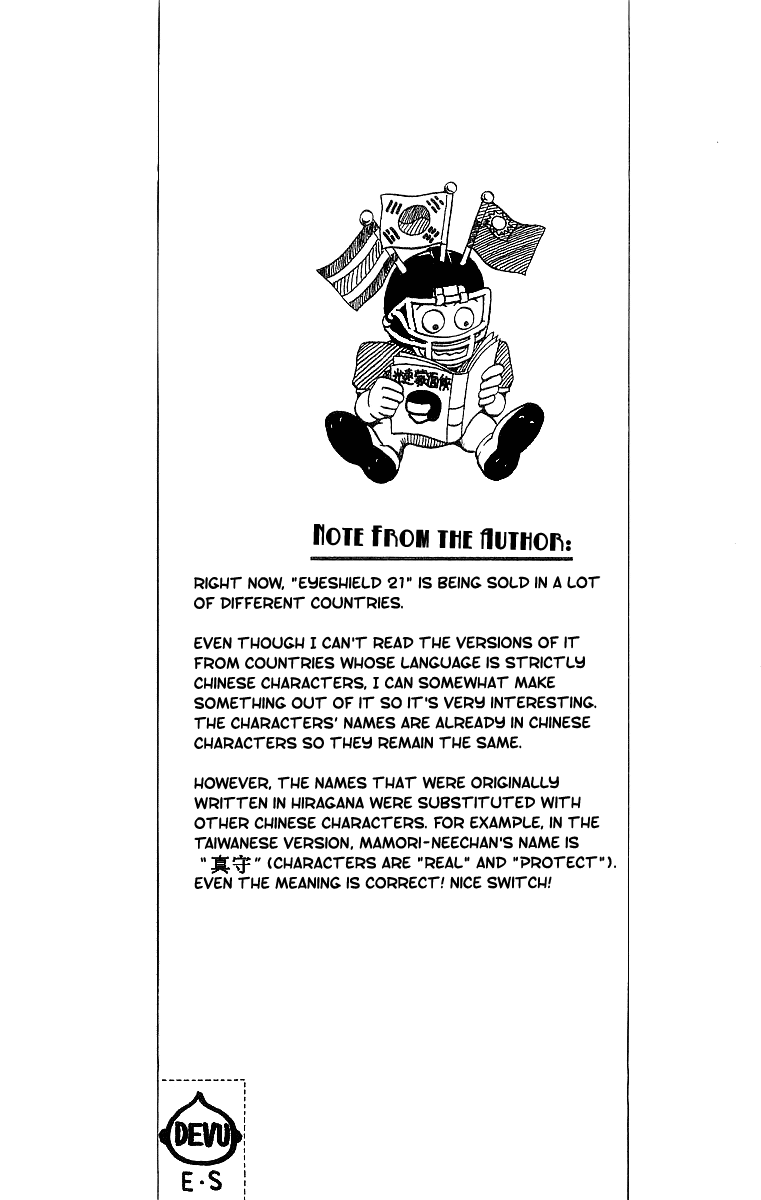 Read Eyeshield 21 (en) Manga Online