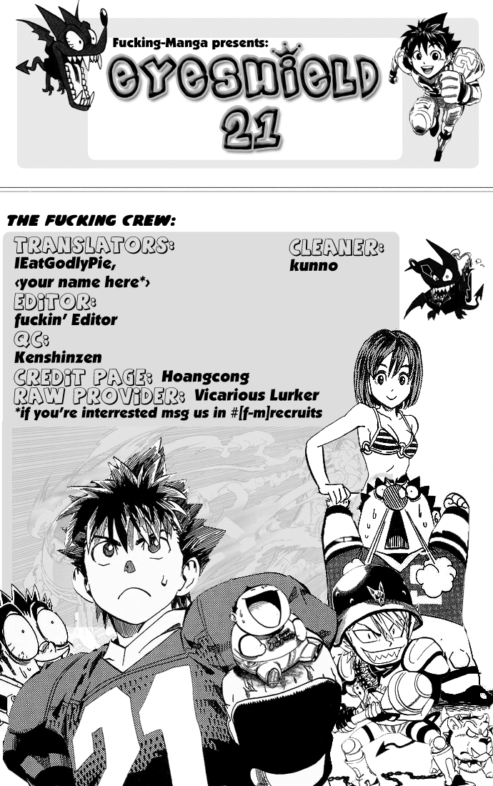 Read Eyeshield 21 (en) Manga Online