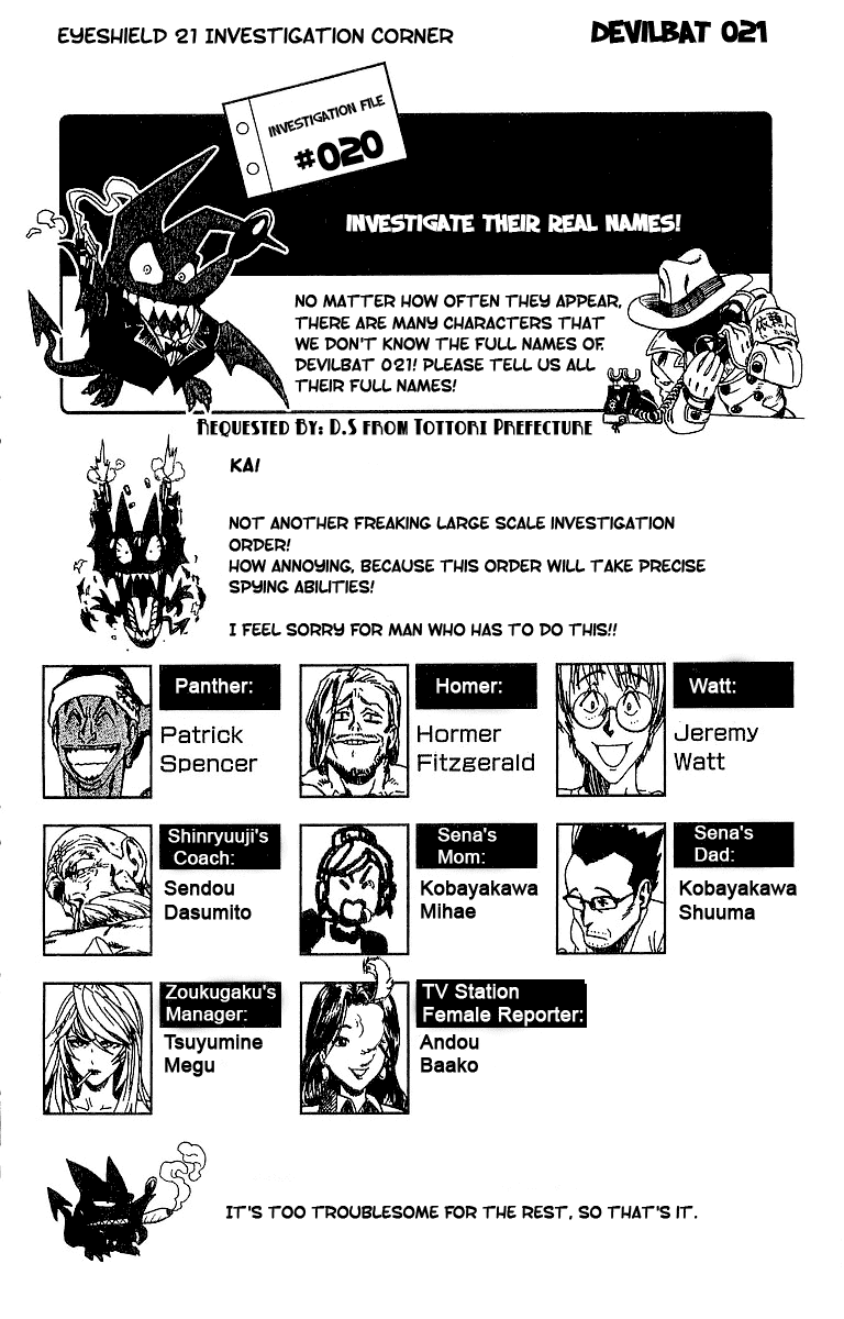 Read Eyeshield 21 (en) Manga Online