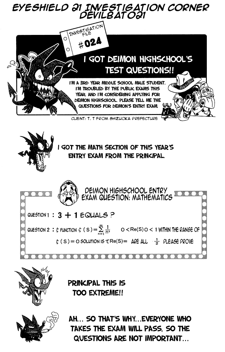 Read Eyeshield 21 (en) Manga Online