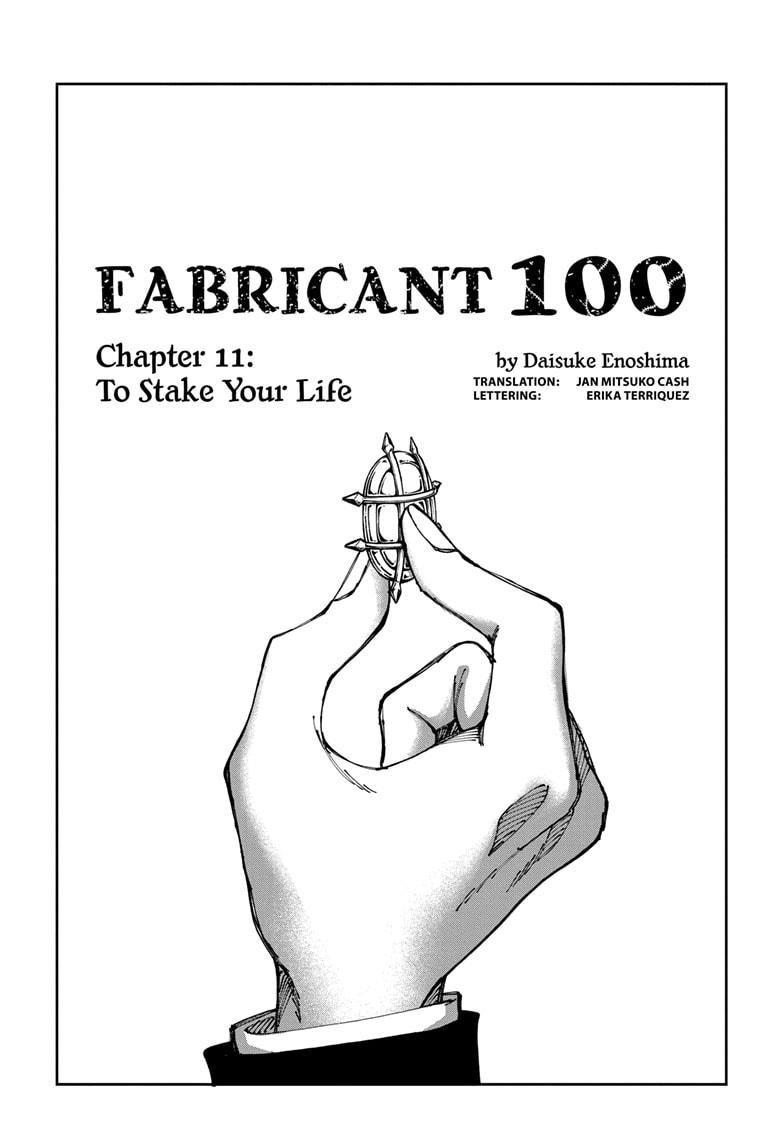 Read Fabricant 100 (en) Manga Online