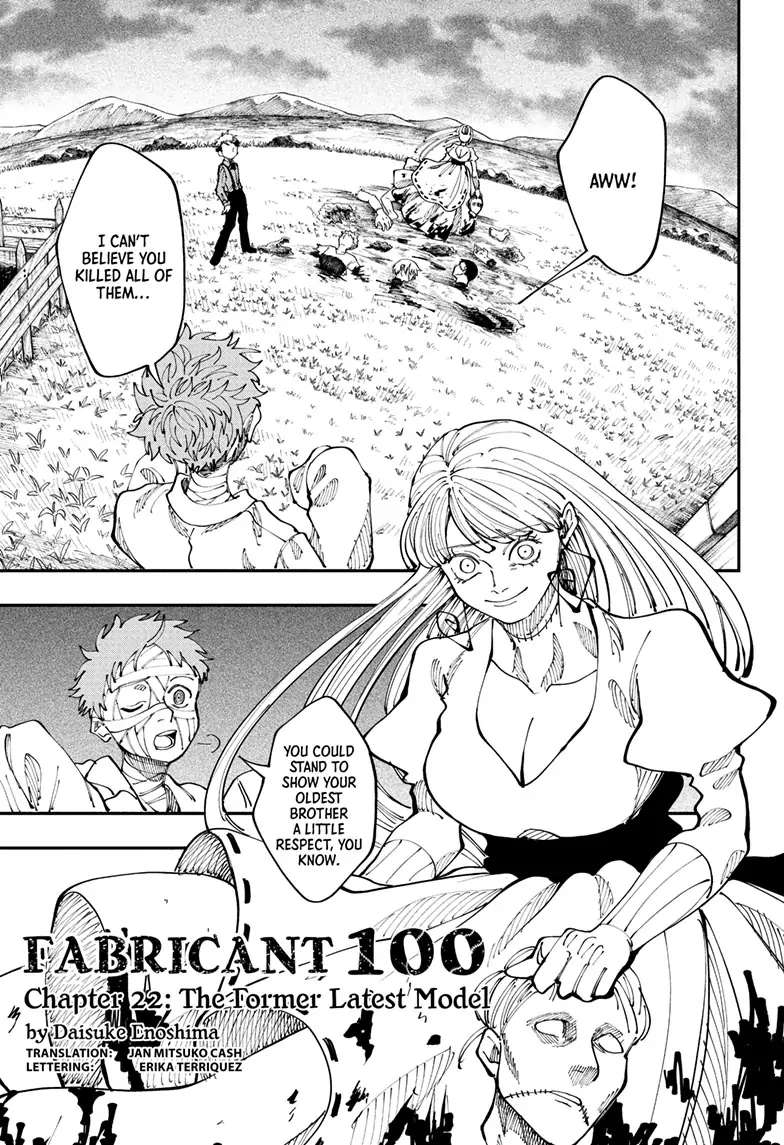 Read Fabricant 100 (en) Manga Online
