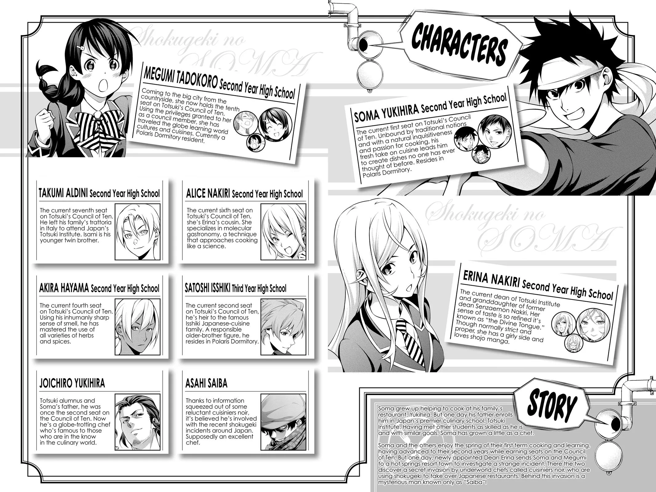 Read Food Wars! (en) Manga Online