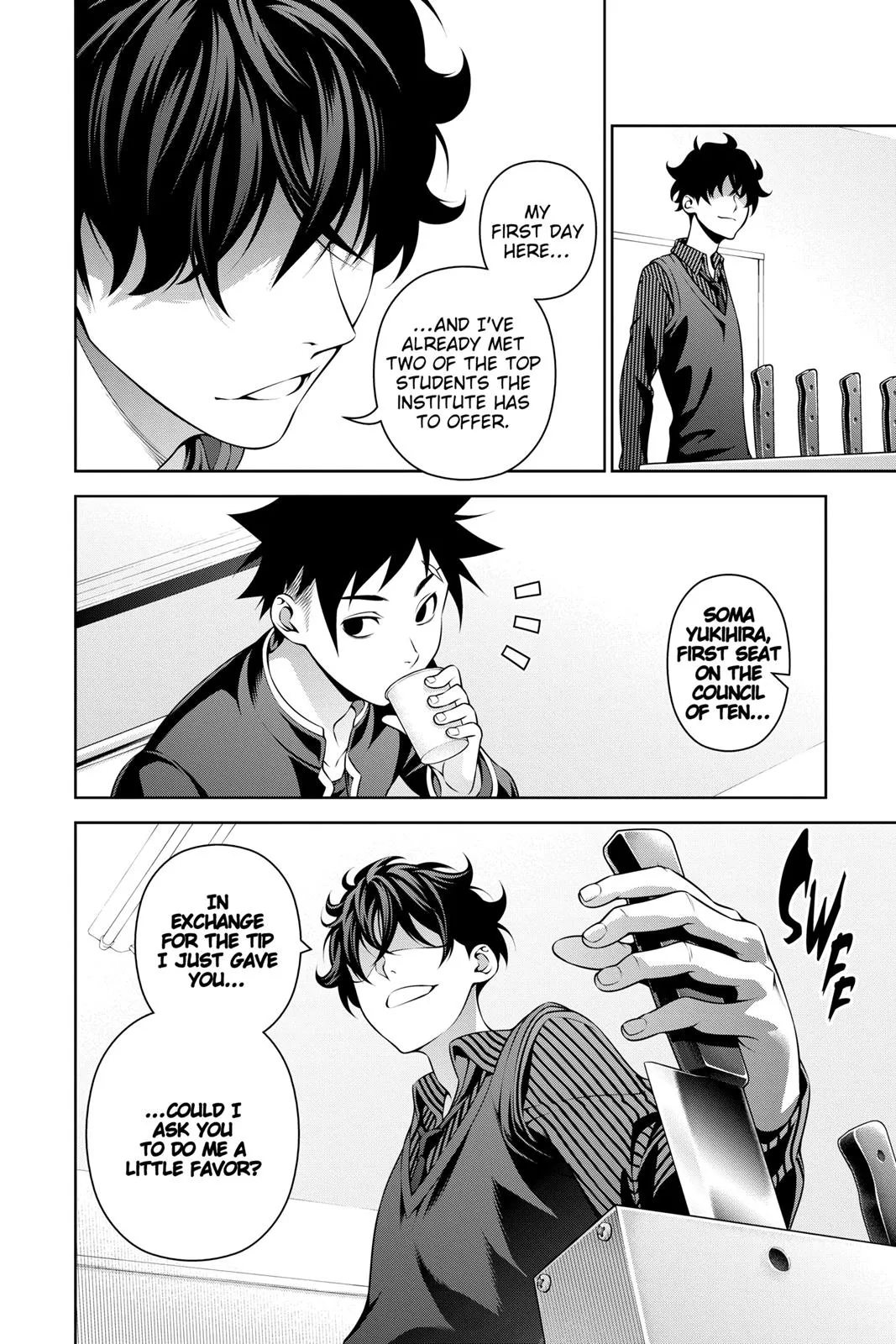 Read Food Wars! (en) Manga Online