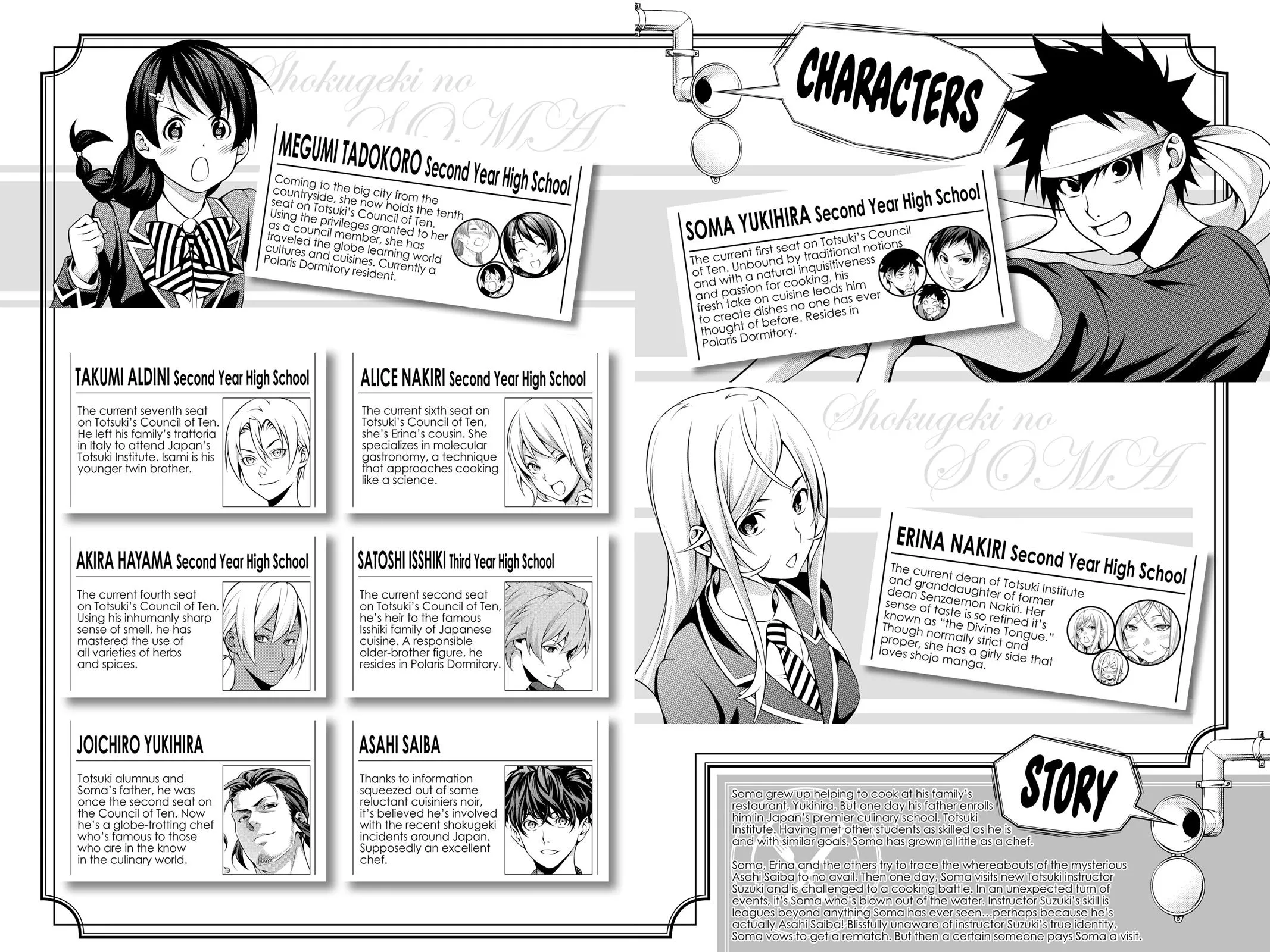 Read Food Wars! (en) Manga Online