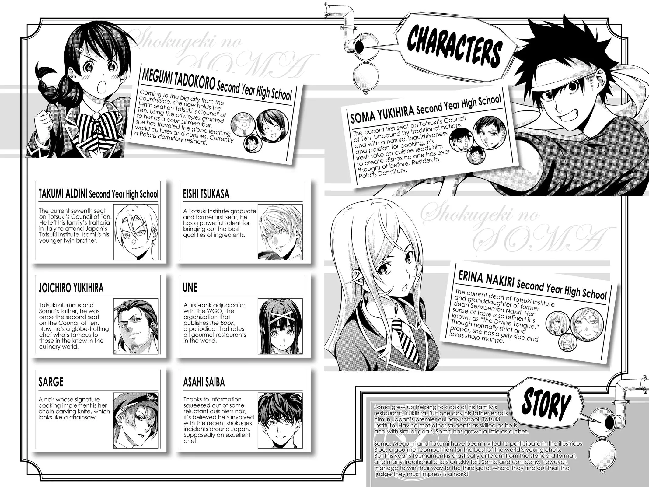 Read Food Wars! (en) Manga Online