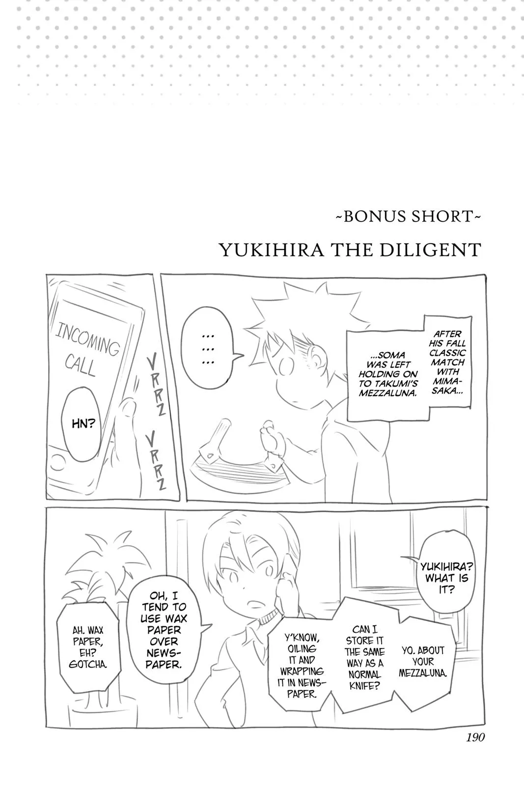 Read Food Wars! (en) Manga Online