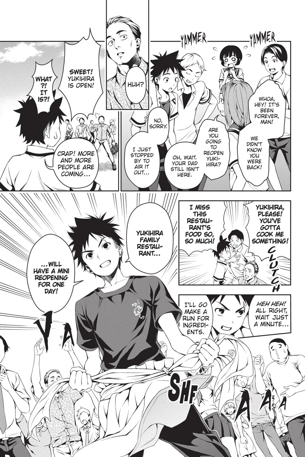 Read Food Wars! (en) Manga Online
