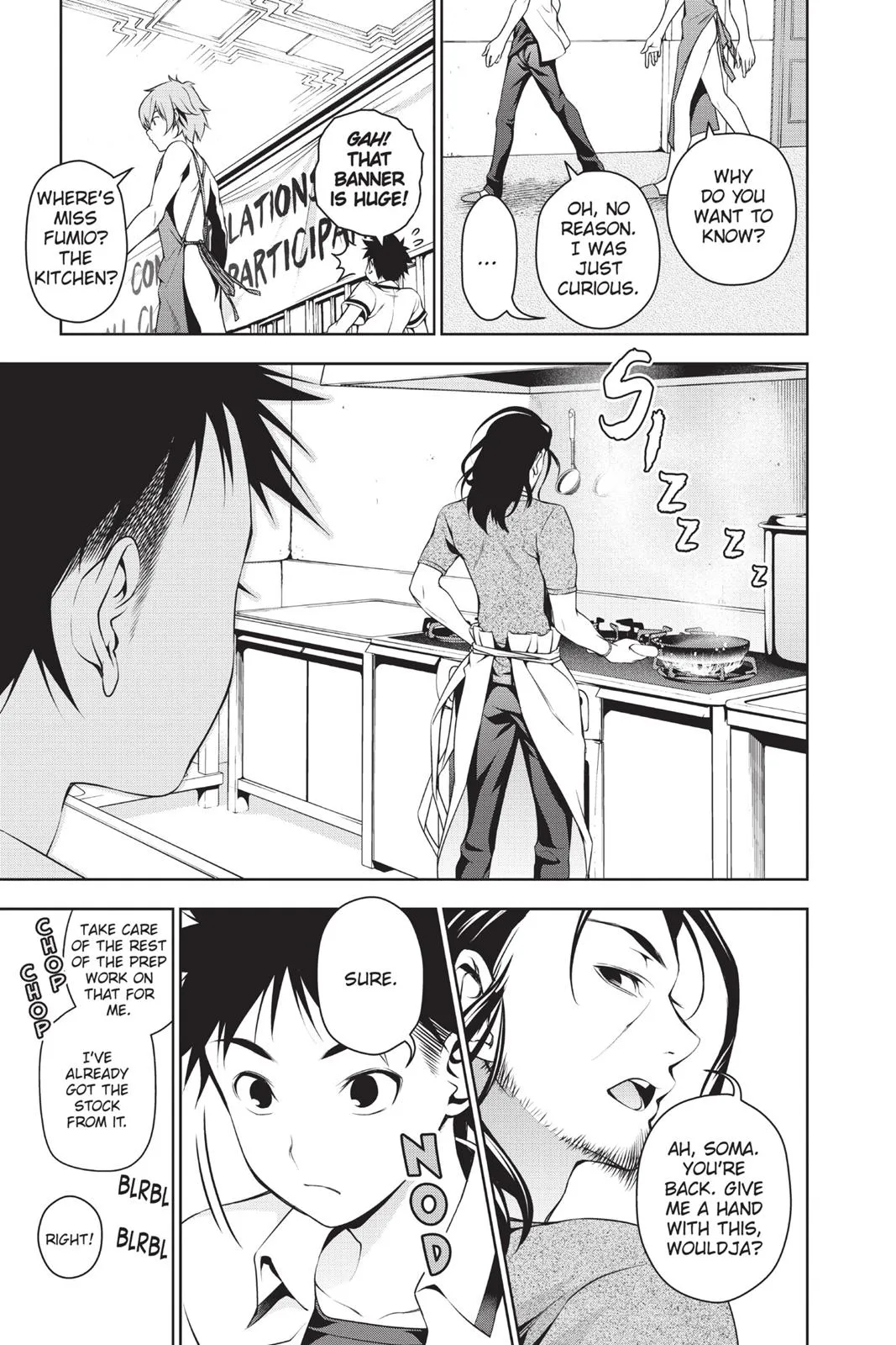 Read Food Wars! (en) Manga Online