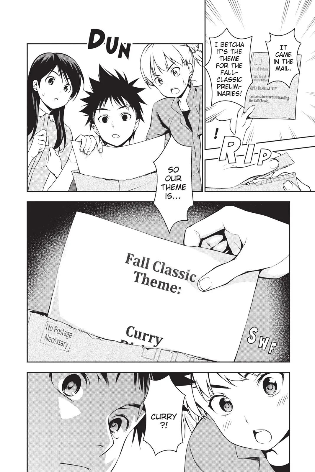Read Food Wars! (en) Manga Online