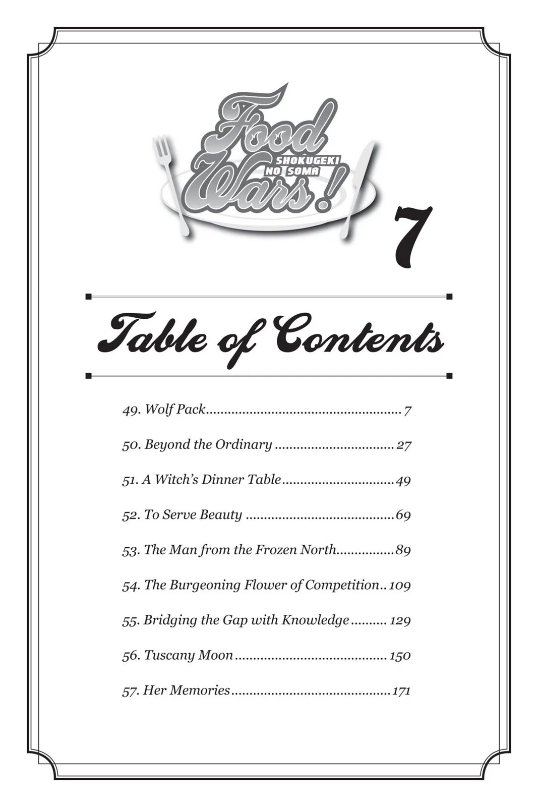 Read Food Wars! (en) Manga Online