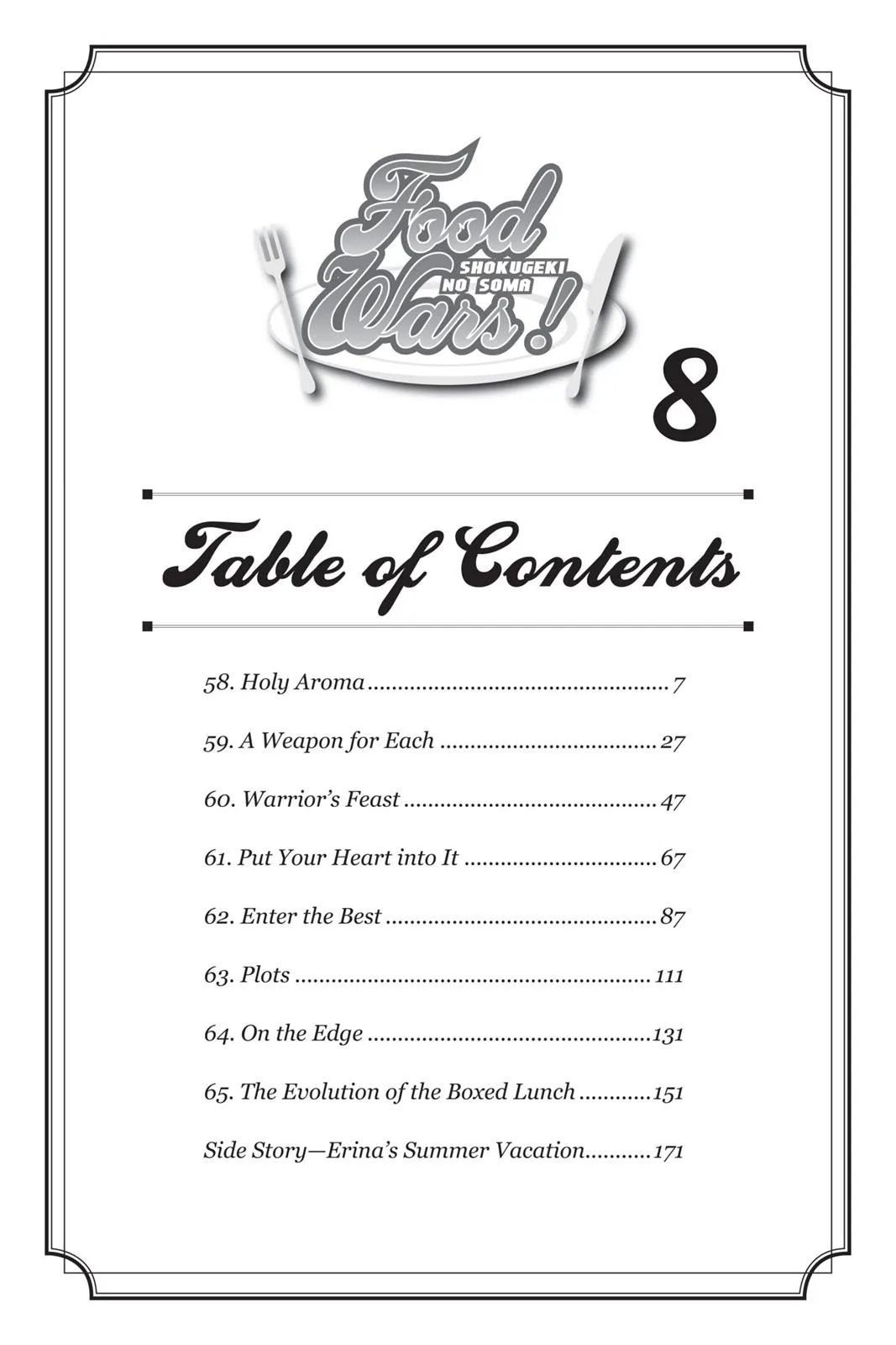 Read Food Wars! (en) Manga Online